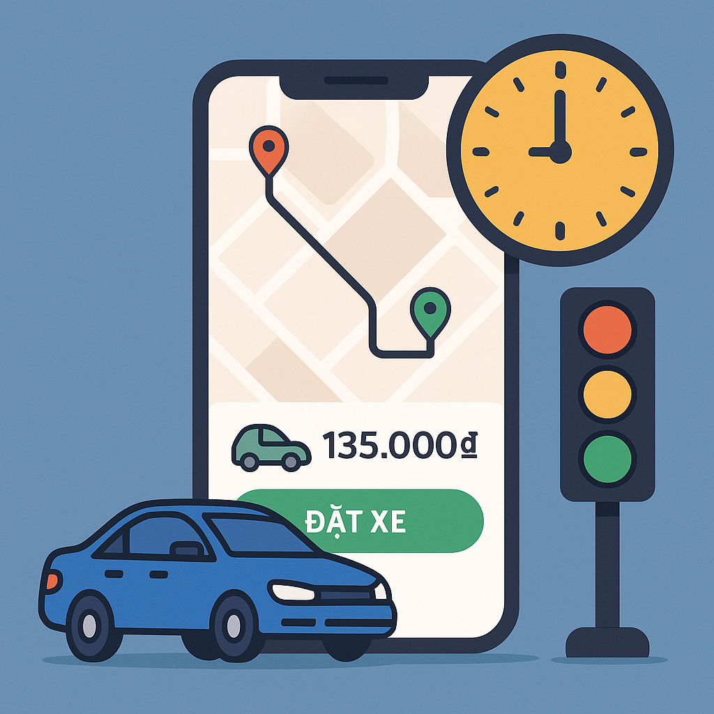 Đặt xe giờ cao điểm, mưa bão hay Lễ Tết - Tại sao VTCAR không lo "đội giá"?